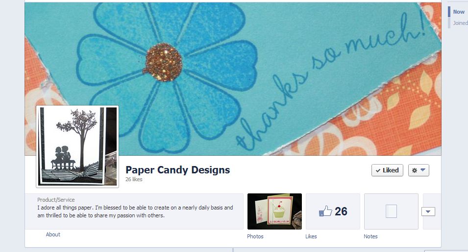 Paper Candy Designs Facebook Page